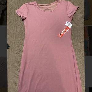 Hot Kiss Mauve Bodycon Dress